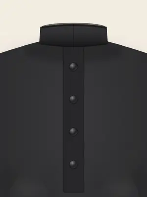 Sweat Kurta — Black